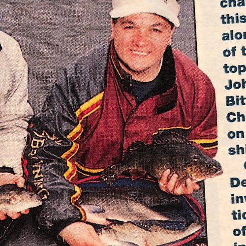 Man with a fish