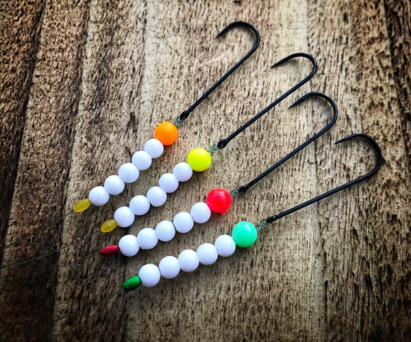 Sea Fishing Hooks with beads