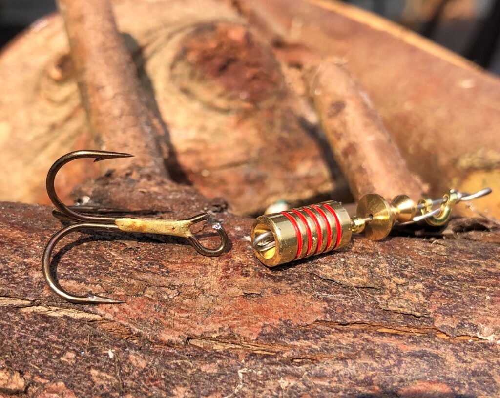Spinner for trout fishing