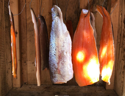 Trout Salmon Smoking