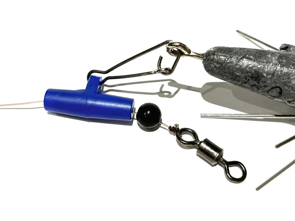 Fishing tackle set up for sea fishing