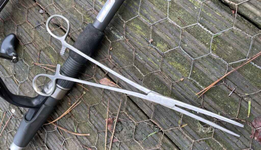 Pair of fishing forceps