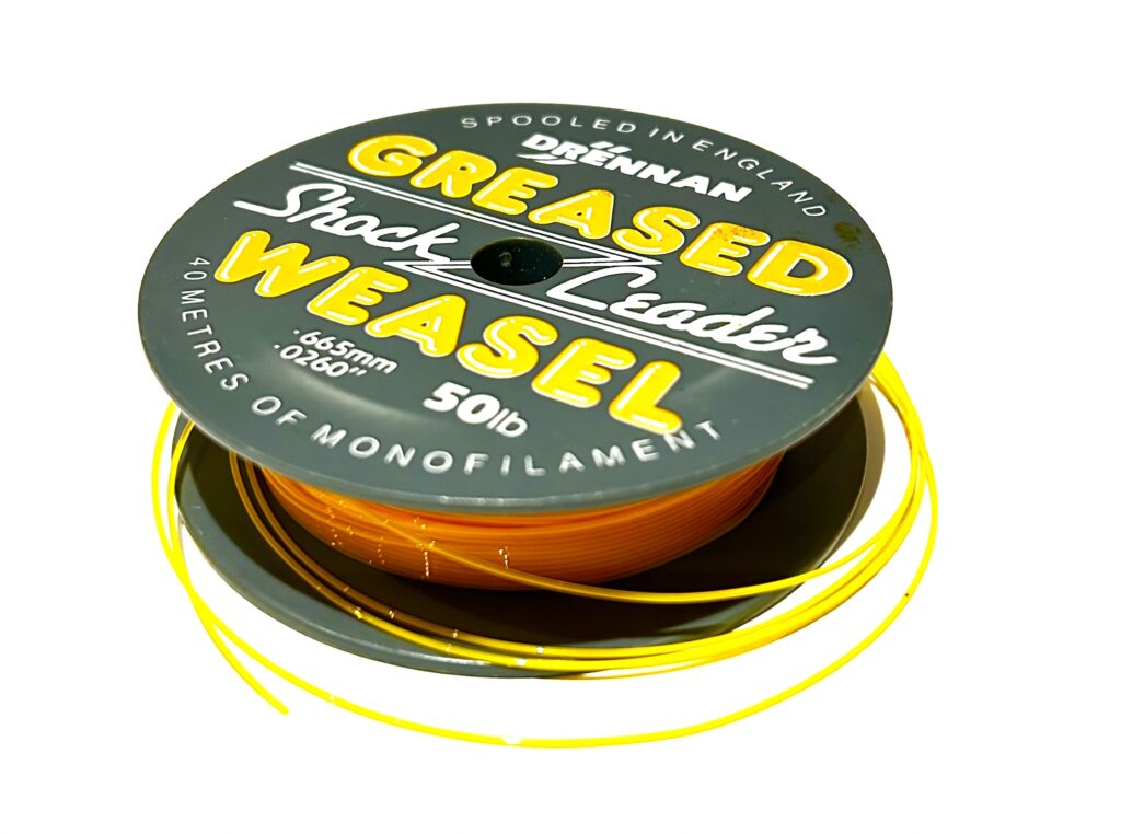 50lb Shock leader Greased Weasel