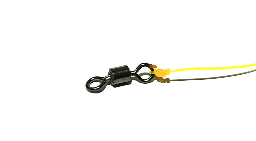 Swivel tied to 50lb fishing line